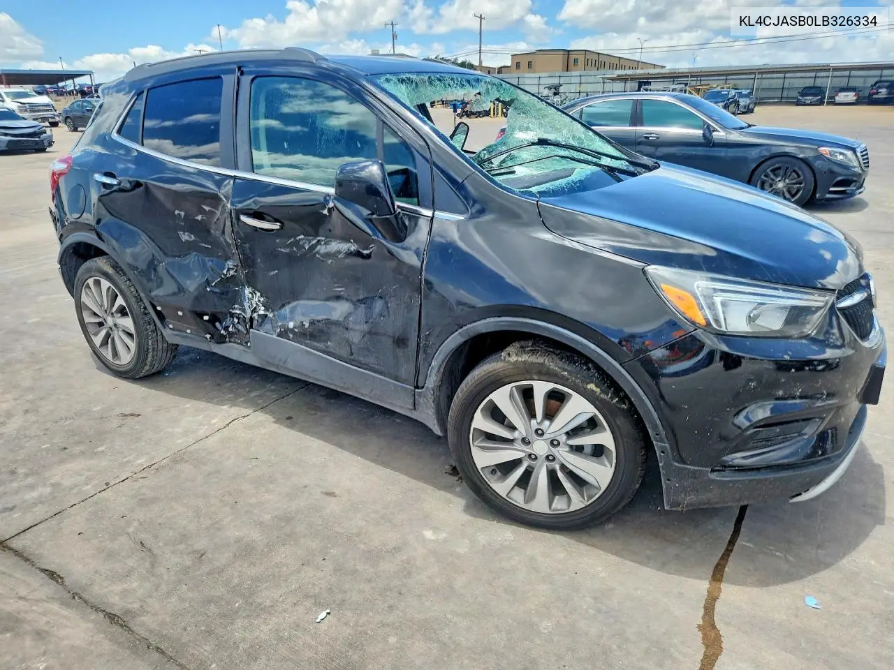 2020 Buick Encore Preferred VIN: KL4CJASB0LB326334 Lot: 56836386