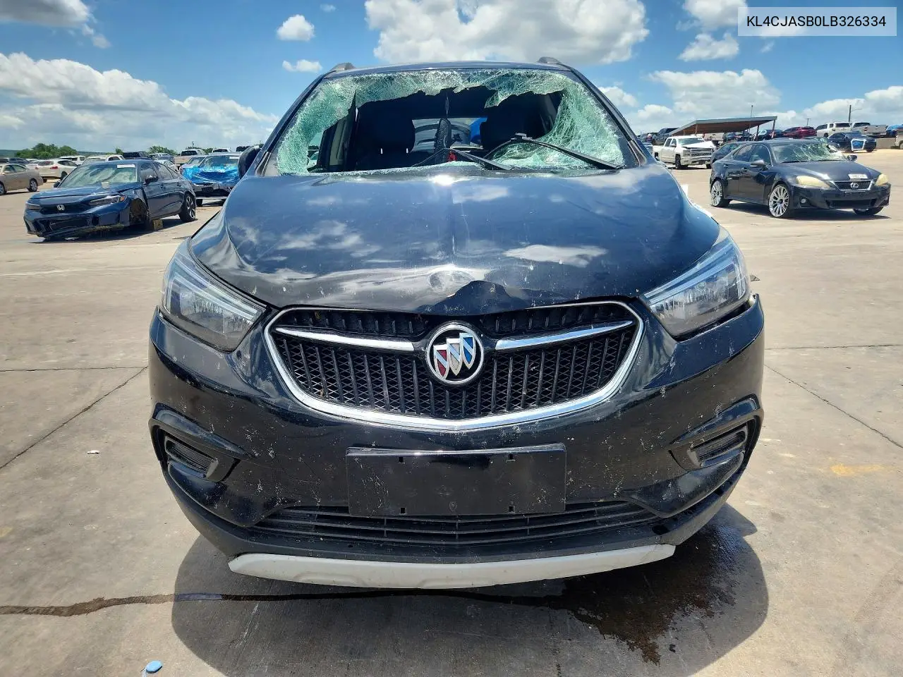 2020 Buick Encore Preferred VIN: KL4CJASB0LB326334 Lot: 56836386