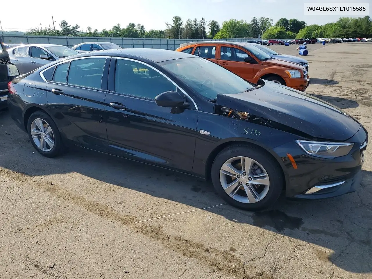 2020 Buick Regal Preferred VIN: W04GL6SX1L1015585 Lot: 56876756