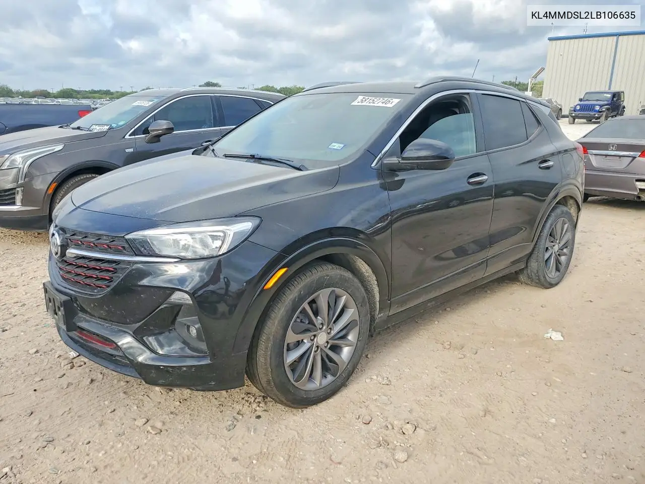 2020 Buick Encore Gx Select VIN: KL4MMDSL2LB106635 Lot: 58152746