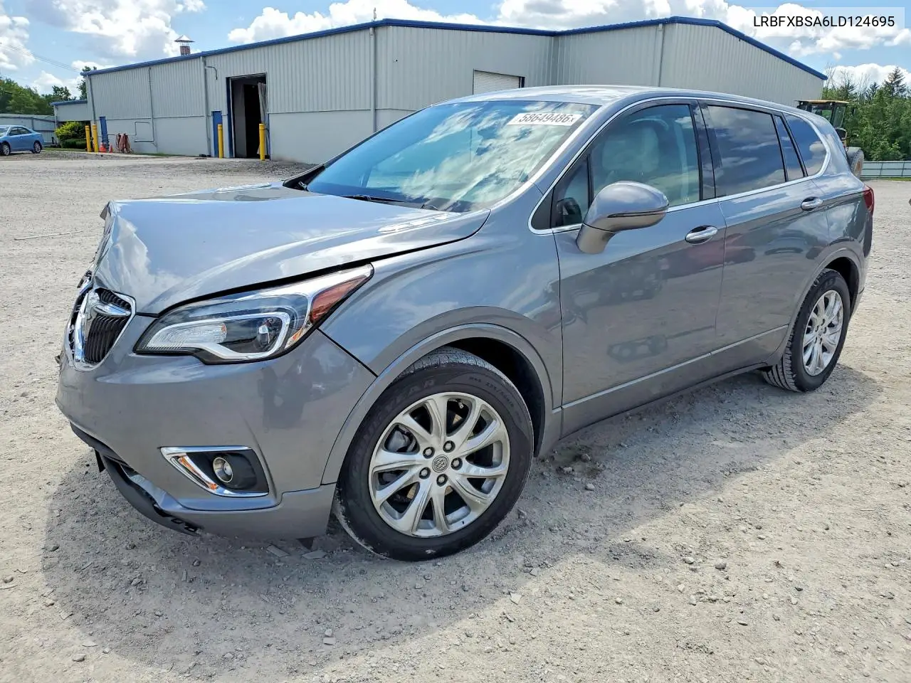 2020 Buick Envision Preferred VIN: LRBFXBSA6LD124695 Lot: 58649486