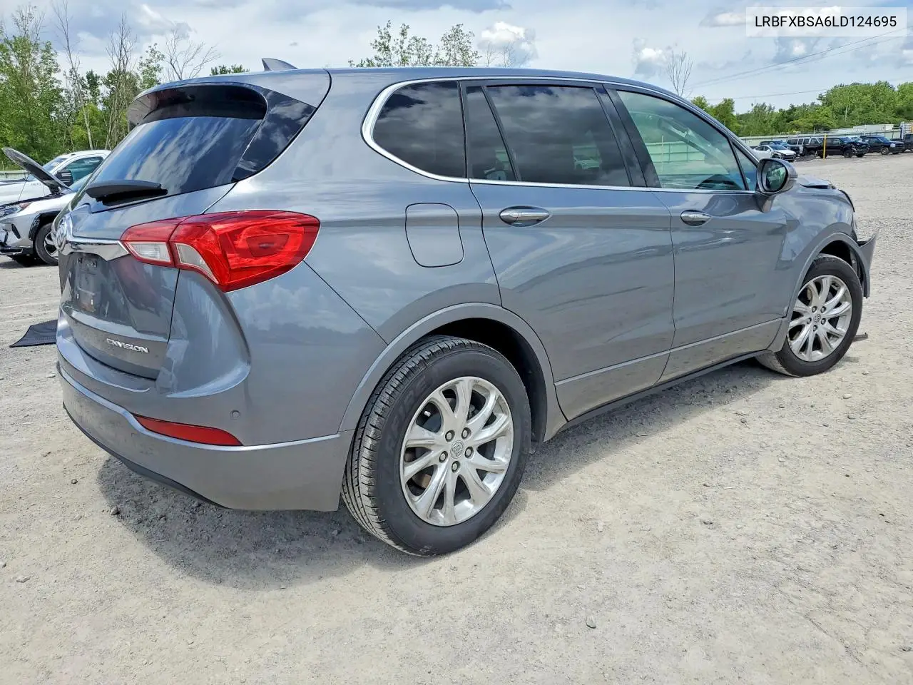 2020 Buick Envision Preferred VIN: LRBFXBSA6LD124695 Lot: 58649486