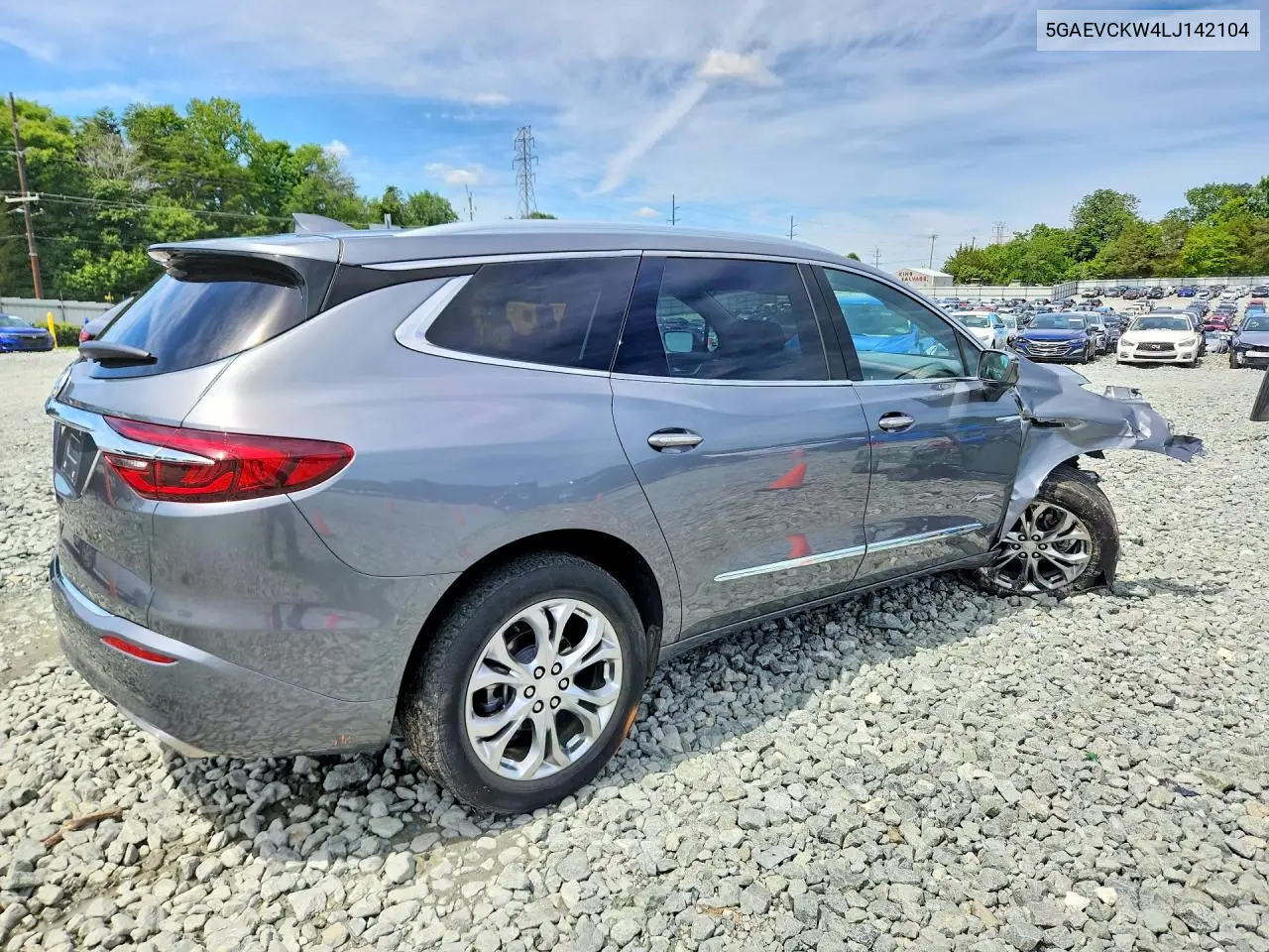 2020 Buick Enclave Avenir VIN: 5GAEVCKW4LJ142104 Lot: 58789556