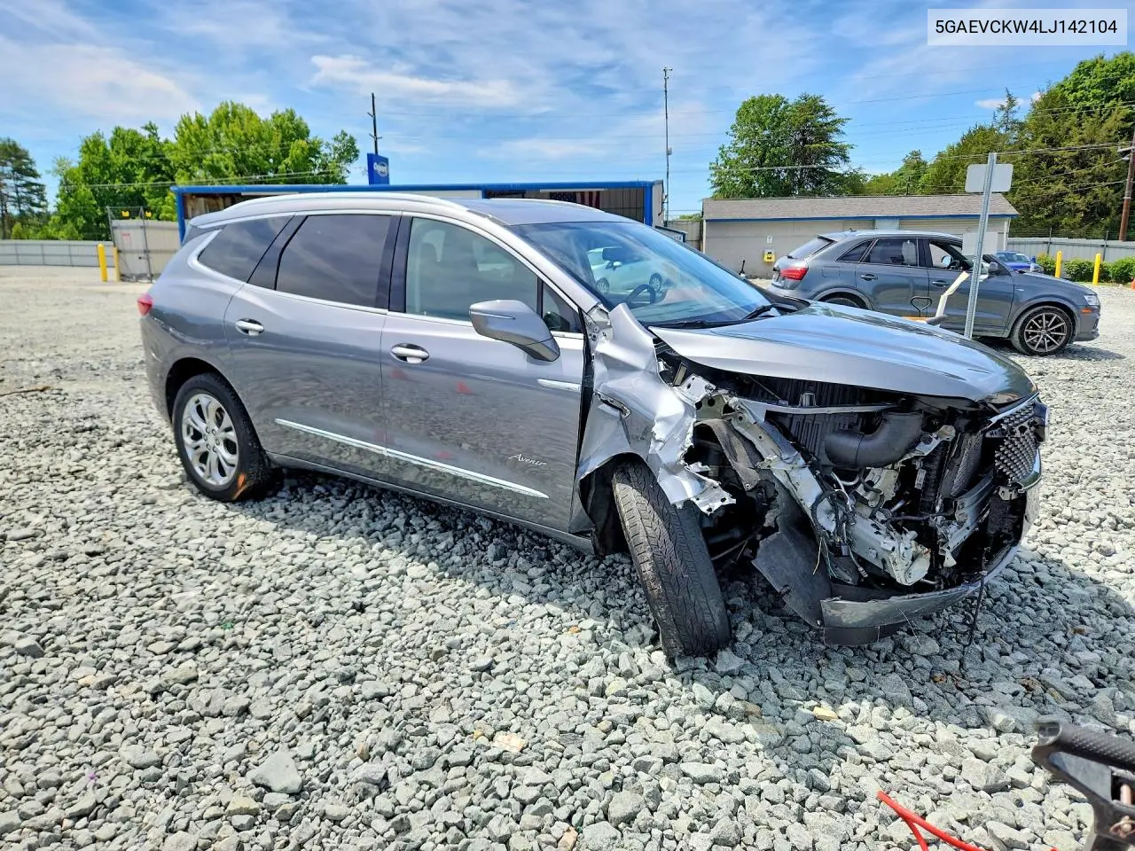 2020 Buick Enclave Avenir VIN: 5GAEVCKW4LJ142104 Lot: 58789556