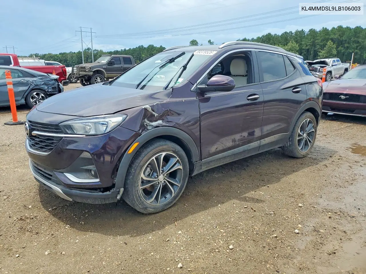 2020 Buick Encore Gx Select VIN: KL4MMDSL9LB106003 Lot: 59379526