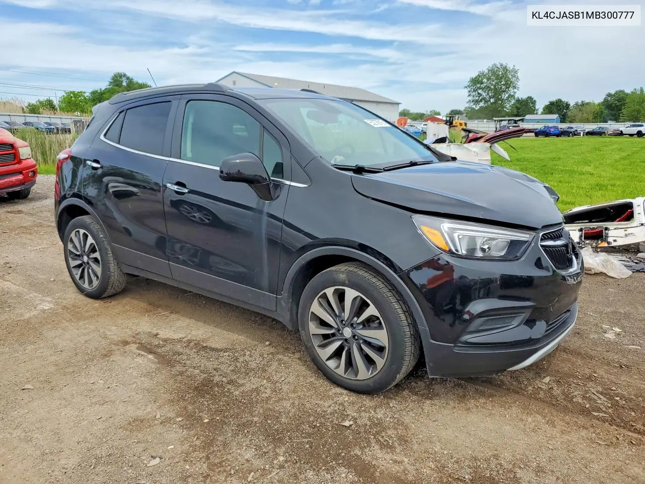 2021 Buick Encore Preferred VIN: KL4CJASB1MB300777 Lot: 55275616