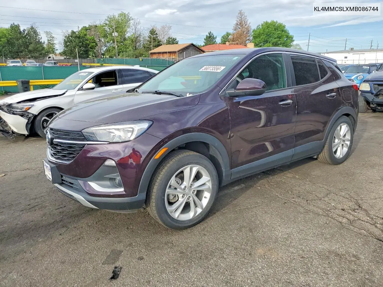 2021 Buick Encore Gx Preferred VIN: KL4MMCSLXMB086744 Lot: 56073556