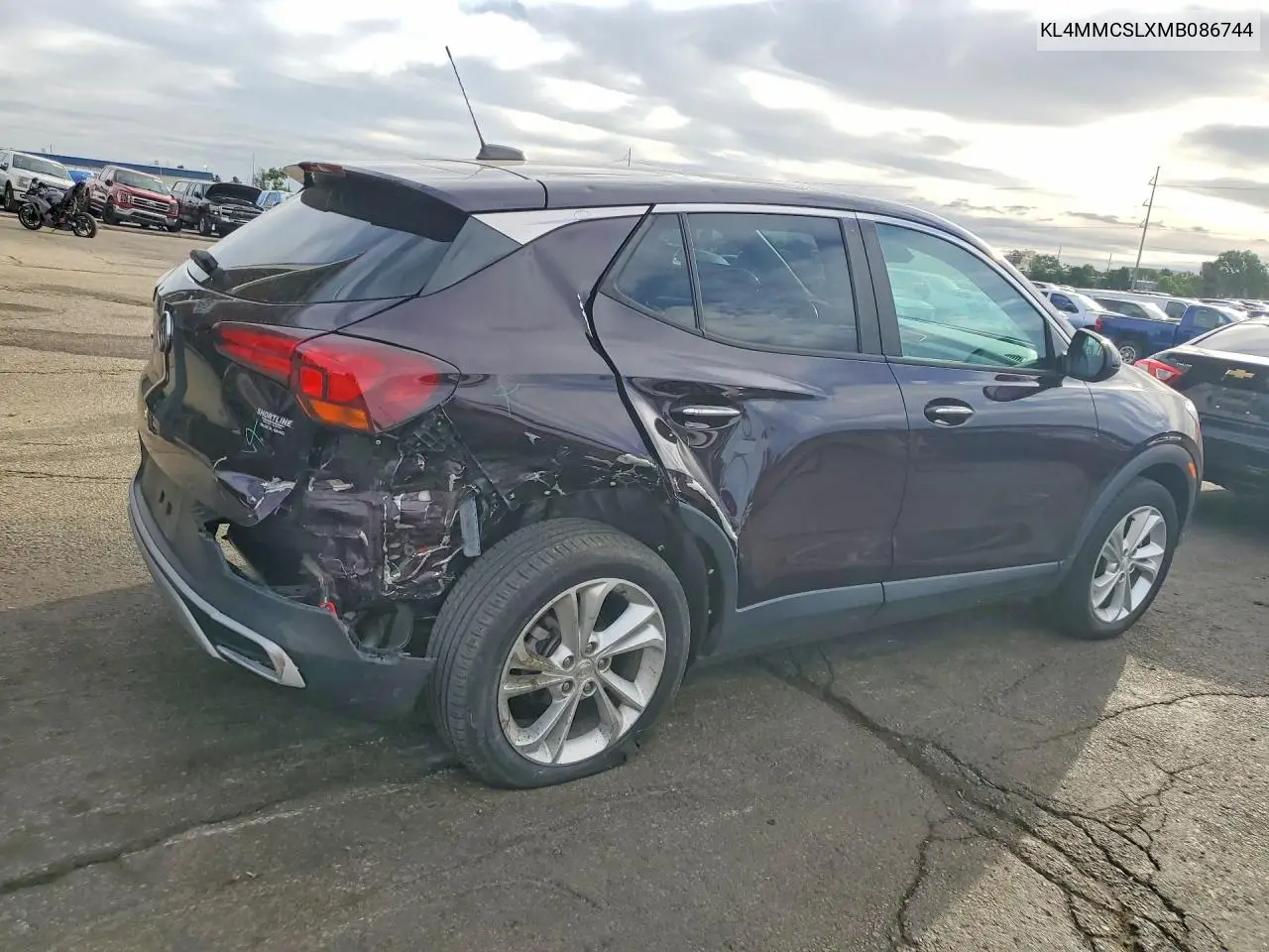 2021 Buick Encore Gx Preferred VIN: KL4MMCSLXMB086744 Lot: 56073556