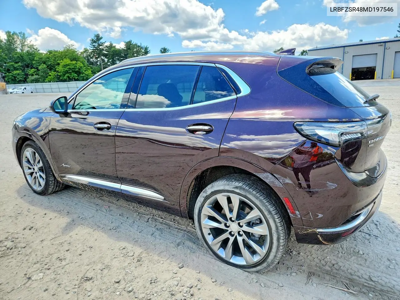 2021 Buick Envision Avenir VIN: LRBFZSR48MD197546 Lot: 57337516