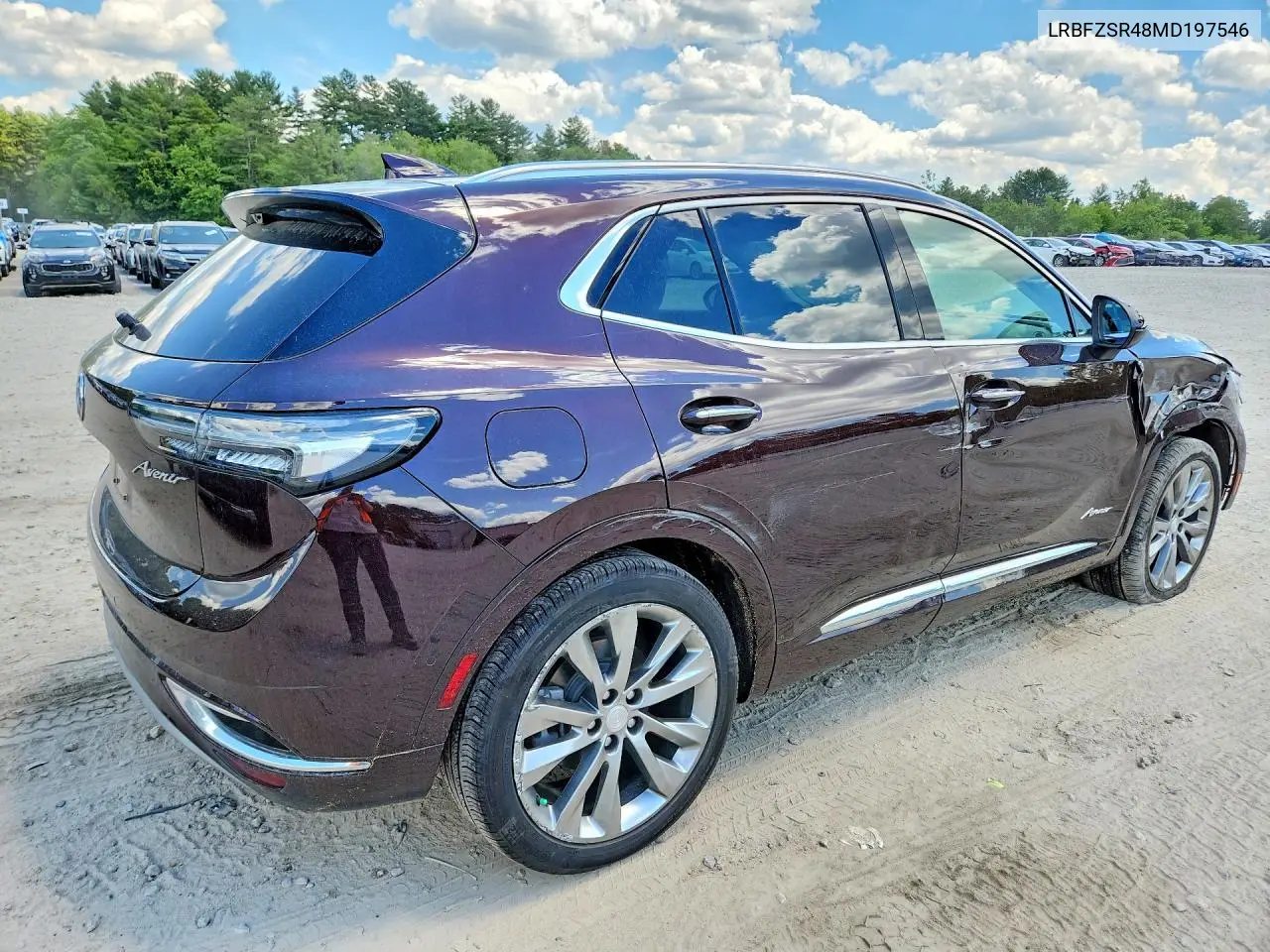2021 Buick Envision Avenir VIN: LRBFZSR48MD197546 Lot: 57337516