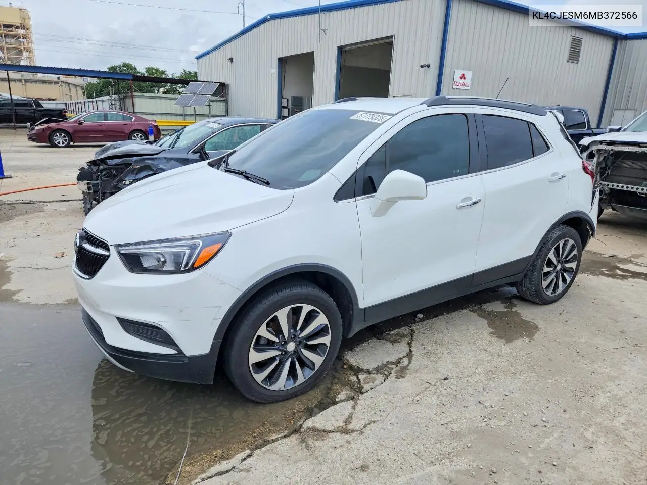 2021 Buick Encore Preferred VIN: KL4CJESM6MB372566 Lot: 57779326