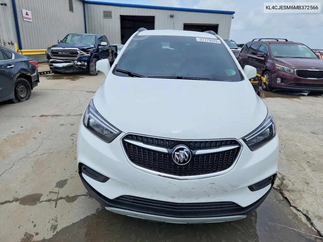 2021 Buick Encore Preferred VIN: KL4CJESM6MB372566 Lot: 57779326