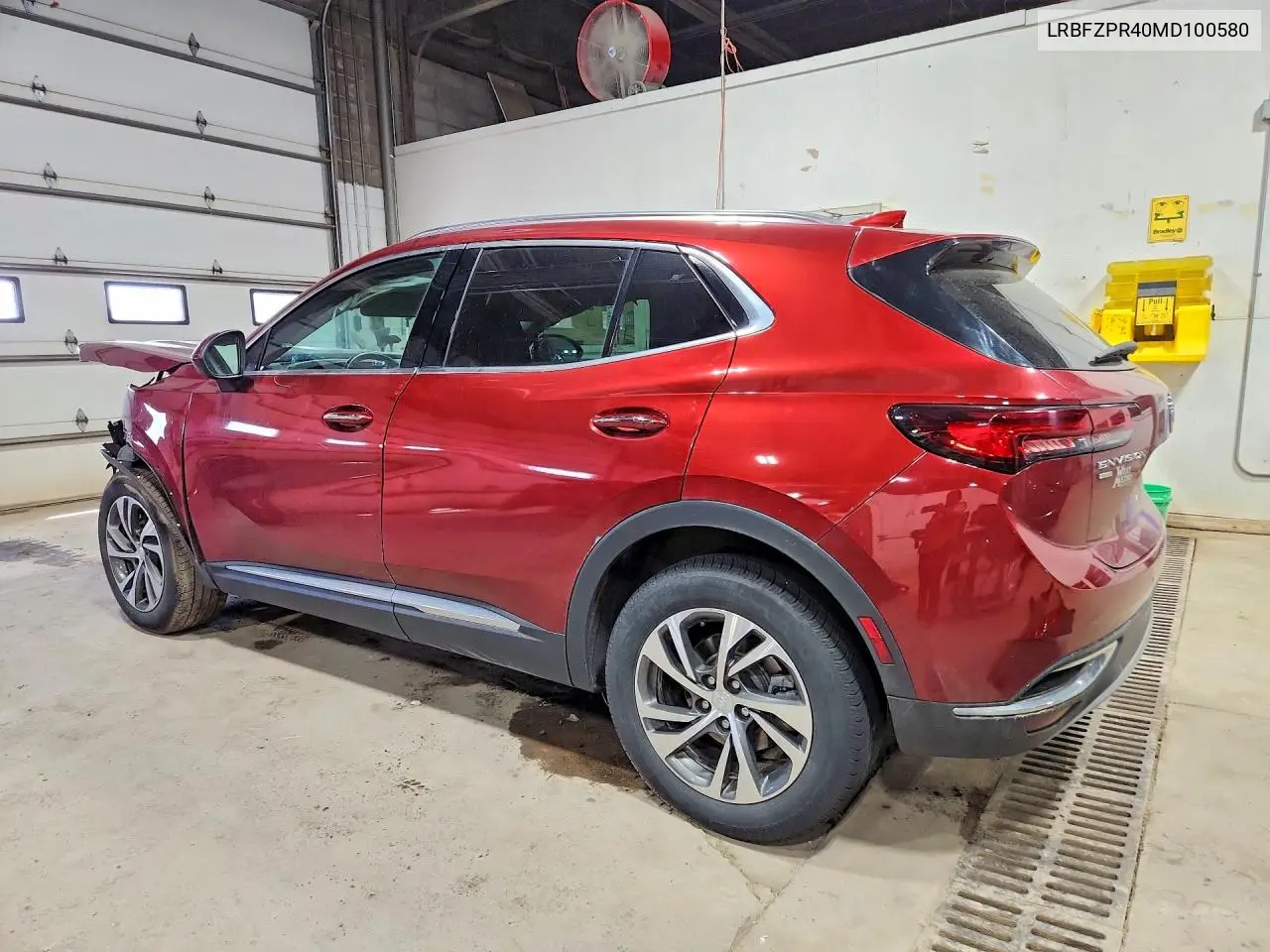 2021 Buick Envision Essence VIN: LRBFZPR40MD100580 Lot: 58215056