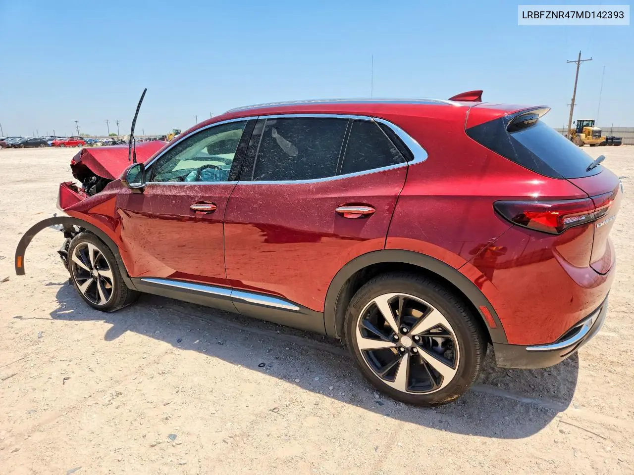 2021 Buick Envision Essence VIN: LRBFZNR47MD142393 Lot: 58553176