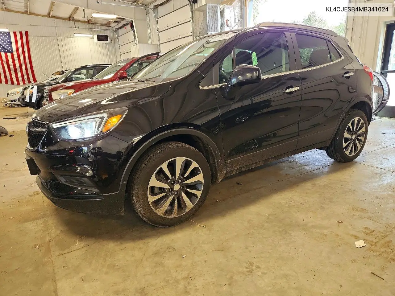 2021 Buick Encore Preferred VIN: KL4CJESB4MB341024 Lot: 58622676