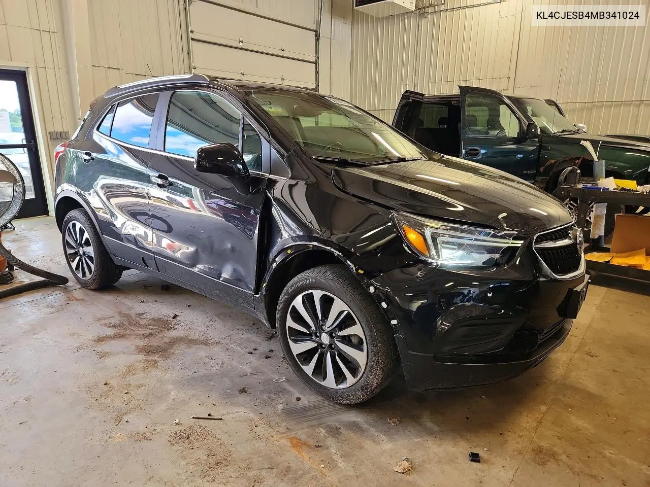 2021 Buick Encore Preferred VIN: KL4CJESB4MB341024 Lot: 58622676