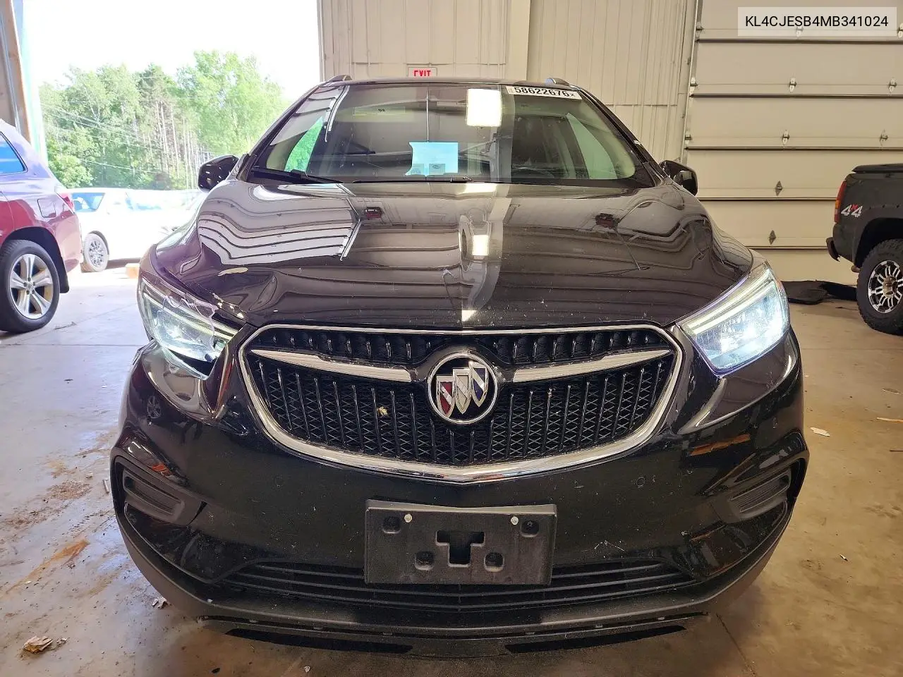 2021 Buick Encore Preferred VIN: KL4CJESB4MB341024 Lot: 58622676