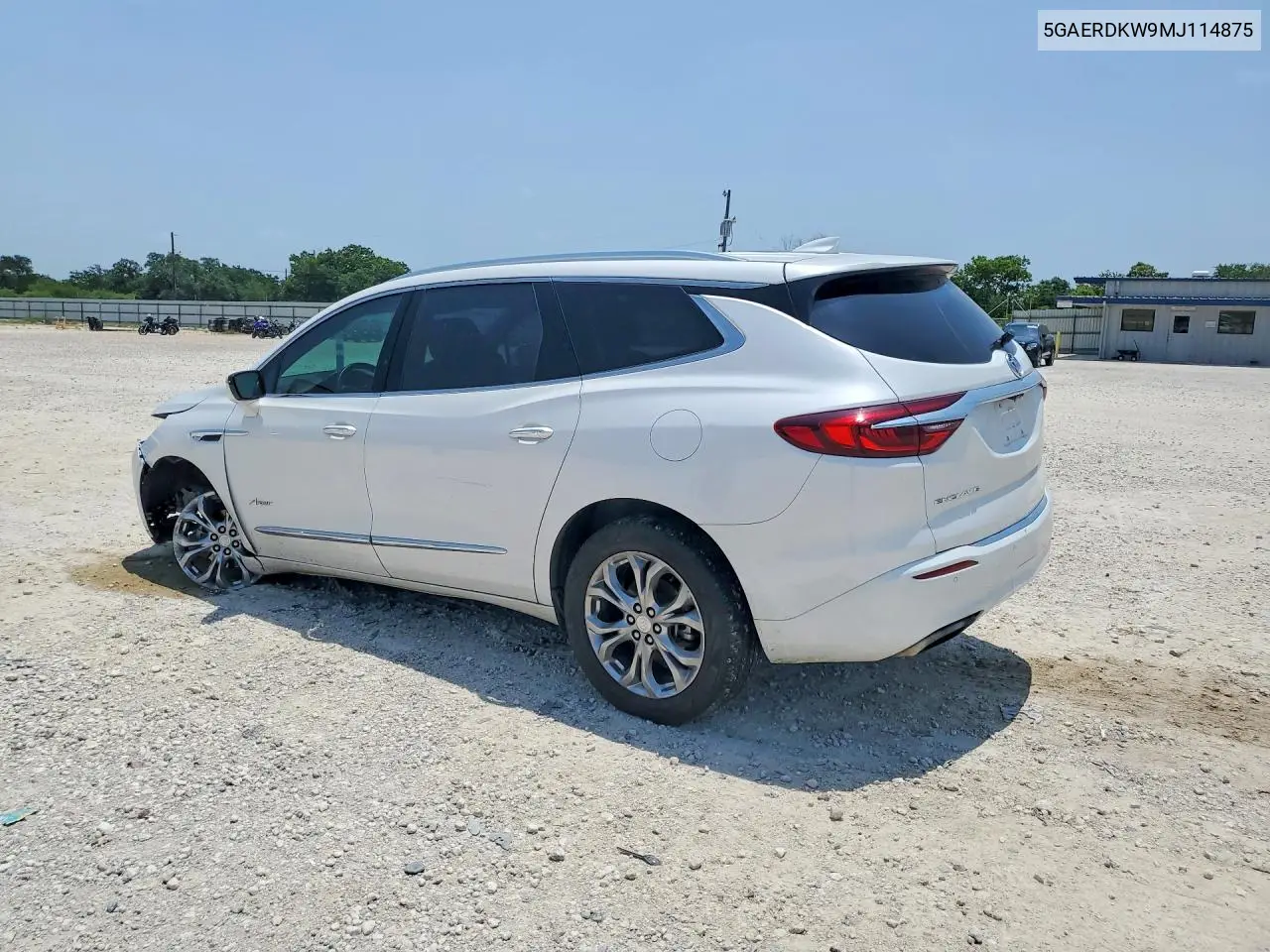 2021 Buick Enclave Avenir VIN: 5GAERDKW9MJ114875 Lot: 58838866