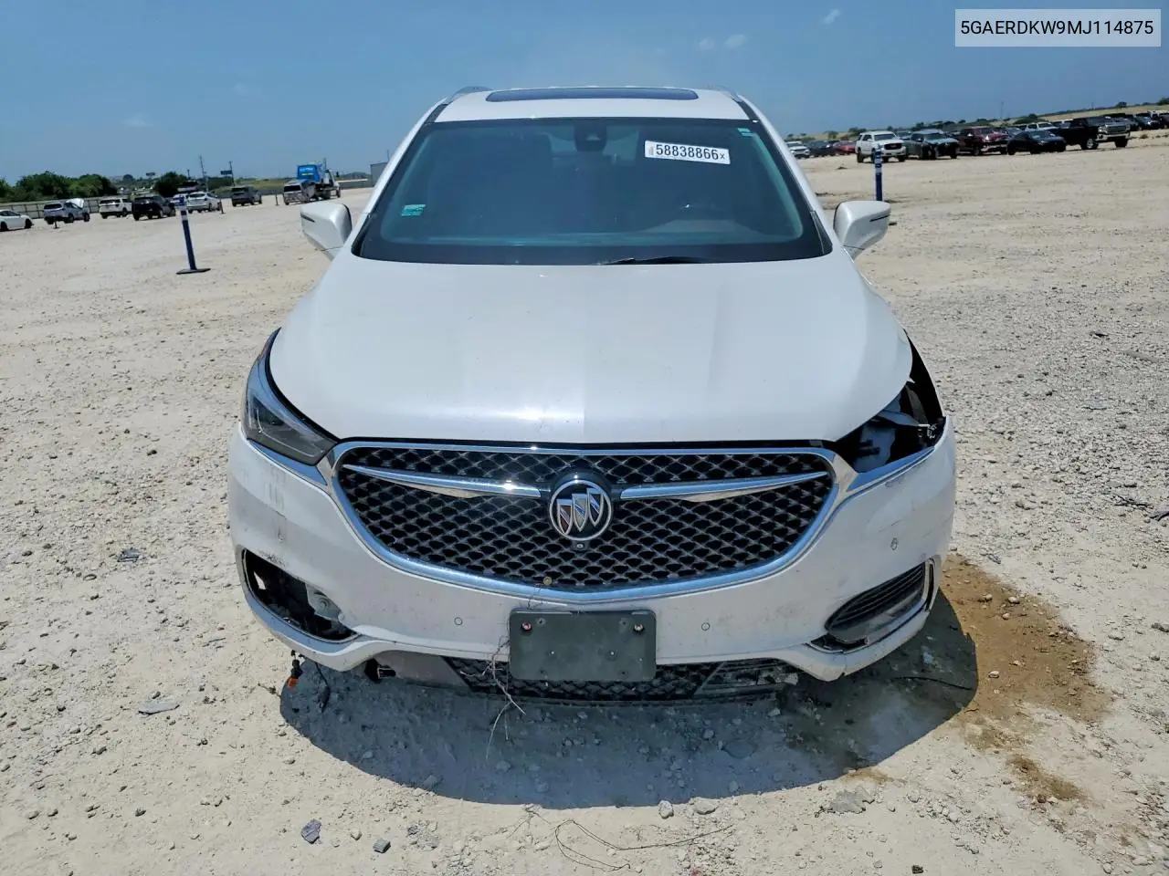 2021 Buick Enclave Avenir VIN: 5GAERDKW9MJ114875 Lot: 58838866