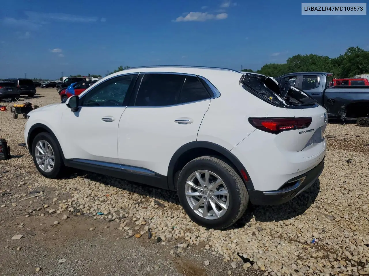 2021 Buick Envision Preferred VIN: LRBAZLR47MD103673 Lot: 59307856