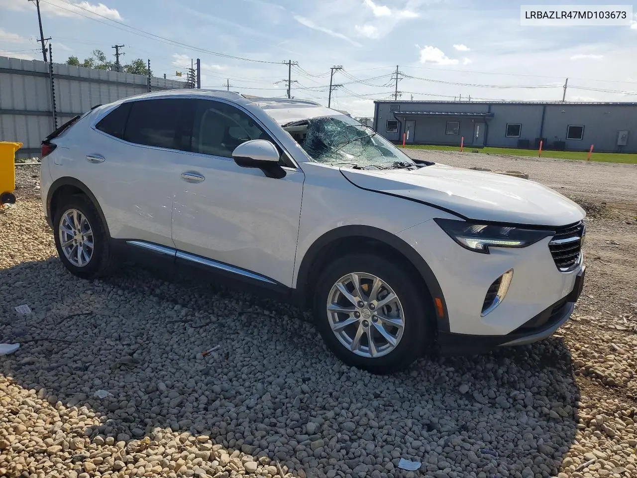 2021 Buick Envision Preferred VIN: LRBAZLR47MD103673 Lot: 59307856