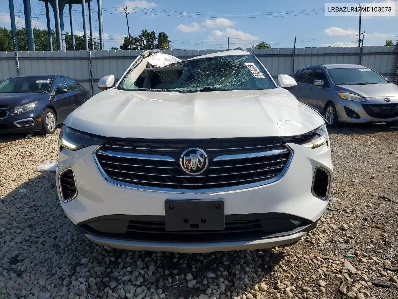 2021 Buick Envision Preferred VIN: LRBAZLR47MD103673 Lot: 59307856