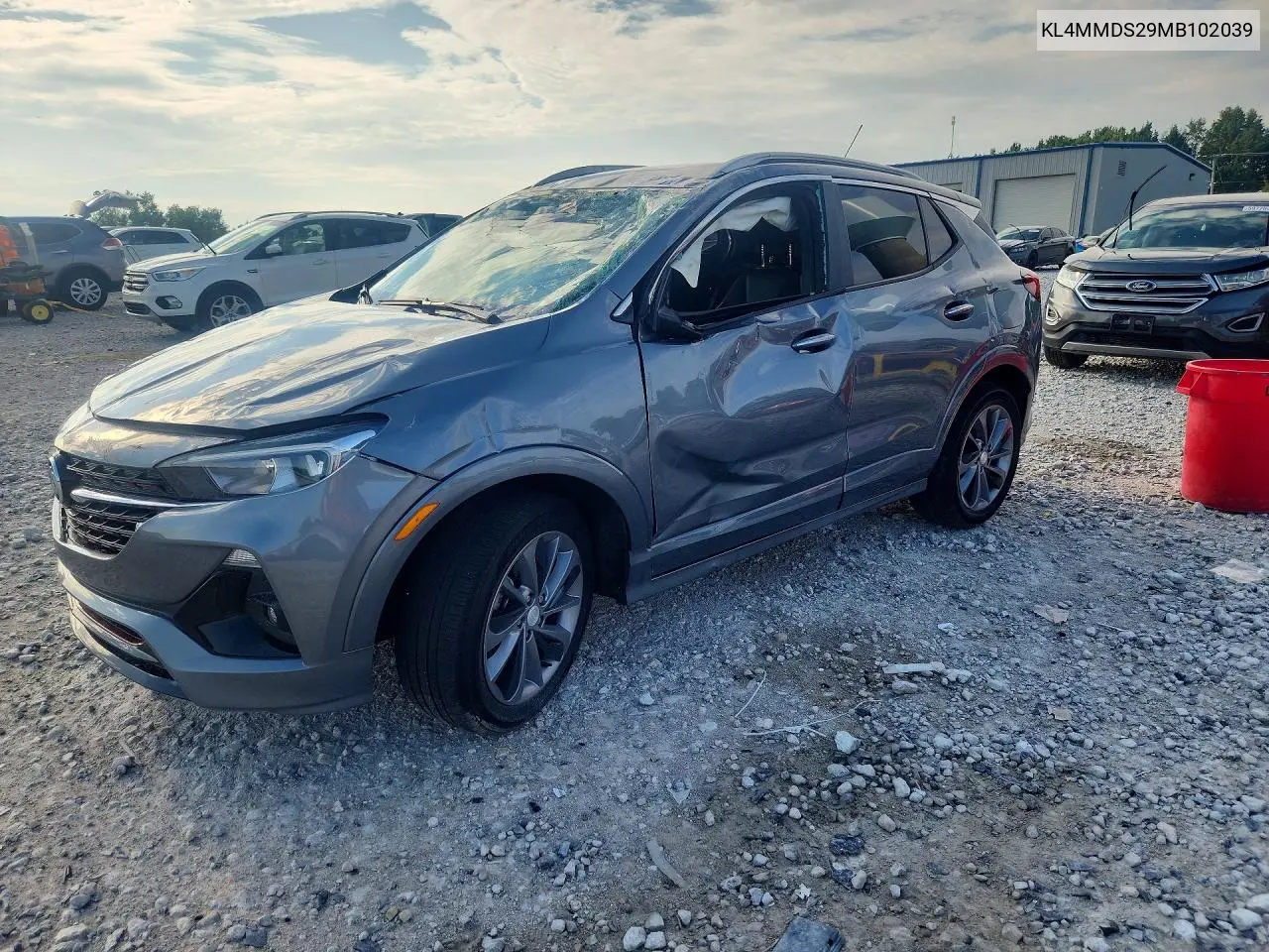 2021 Buick Encore Gx Select VIN: KL4MMDS29MB102039 Lot: 59646456