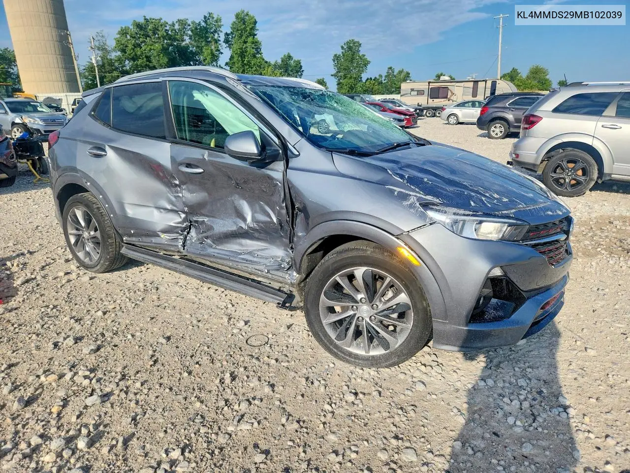 2021 Buick Encore Gx Select VIN: KL4MMDS29MB102039 Lot: 59646456