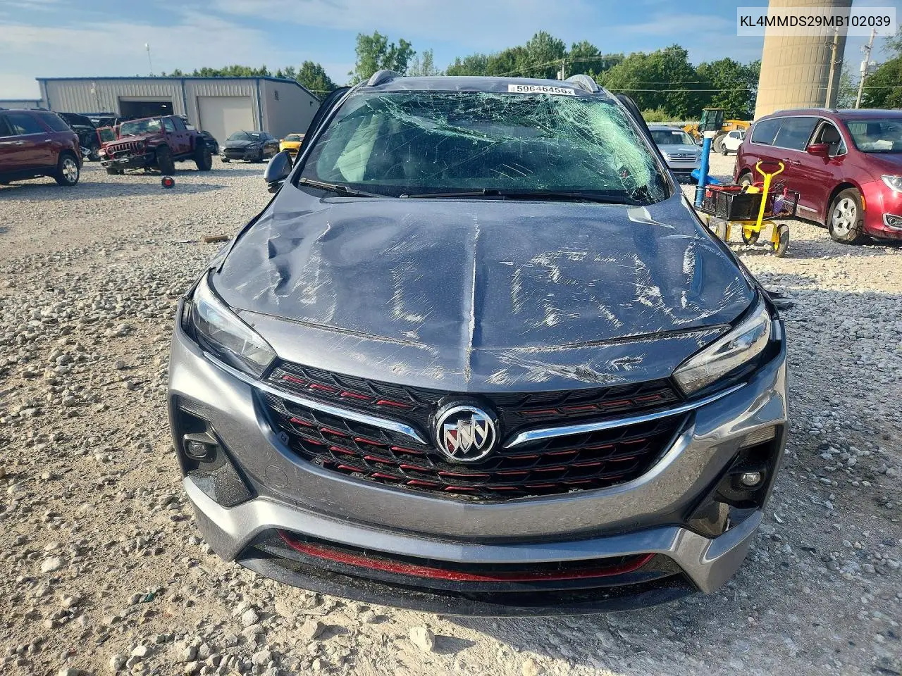 2021 Buick Encore Gx Select VIN: KL4MMDS29MB102039 Lot: 59646456