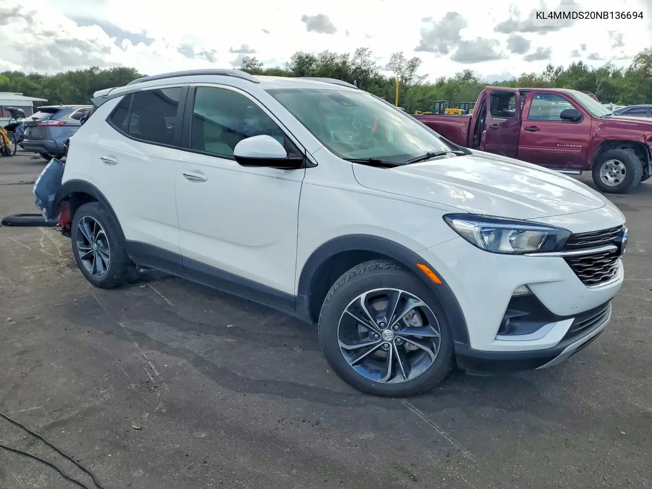 2022 Buick Encore Gx Select VIN: KL4MMDS20NB136694 Lot: 55567836