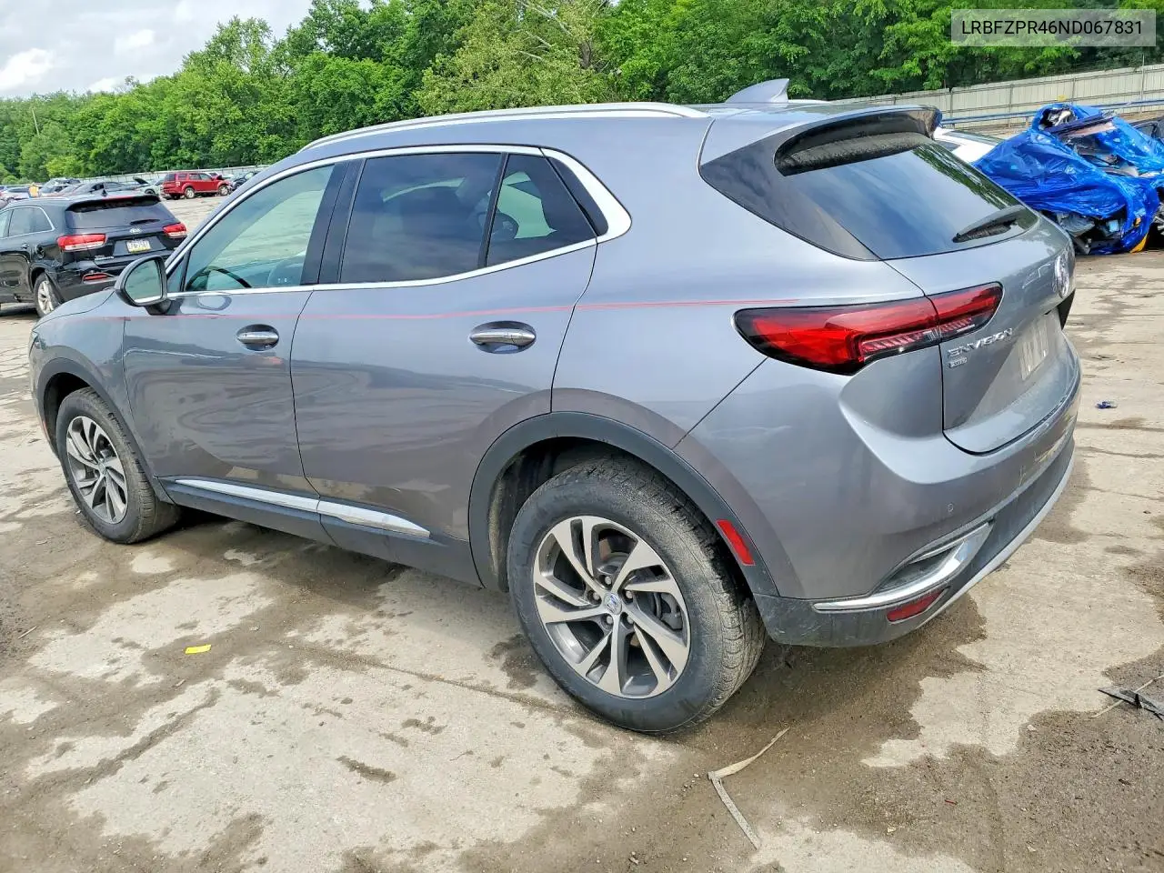 2022 Buick Envision Essence VIN: LRBFZPR46ND067831 Lot: 56488506