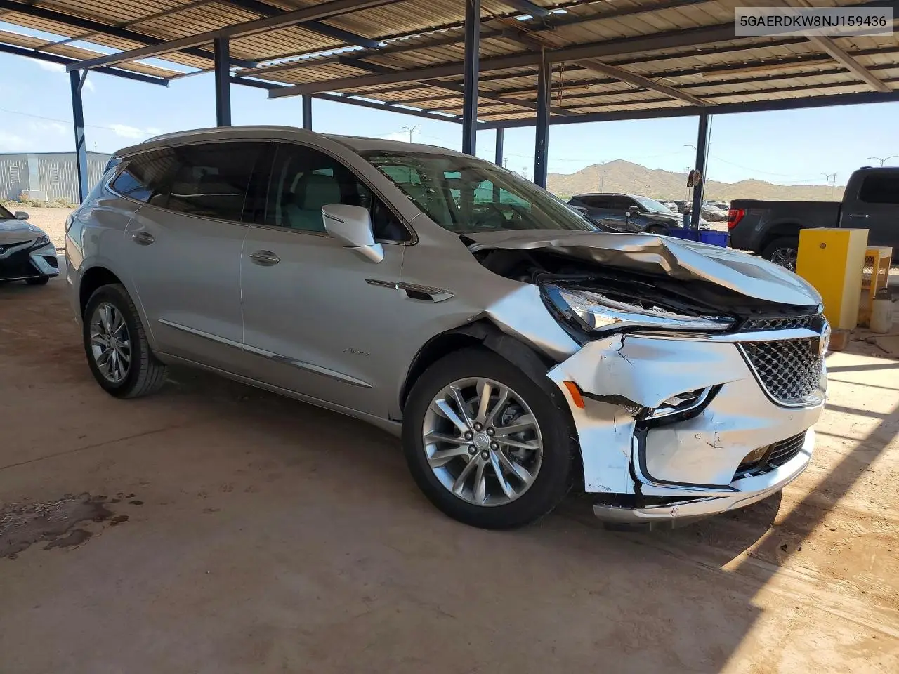 2022 Buick Enclave Avenir VIN: 5GAERDKW8NJ159436 Lot: 57436586