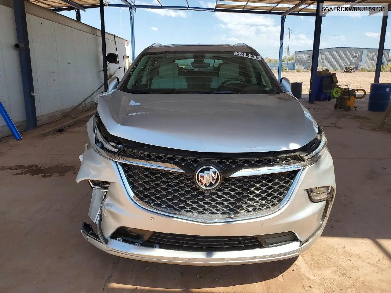 2022 Buick Enclave Avenir VIN: 5GAERDKW8NJ159436 Lot: 57436586