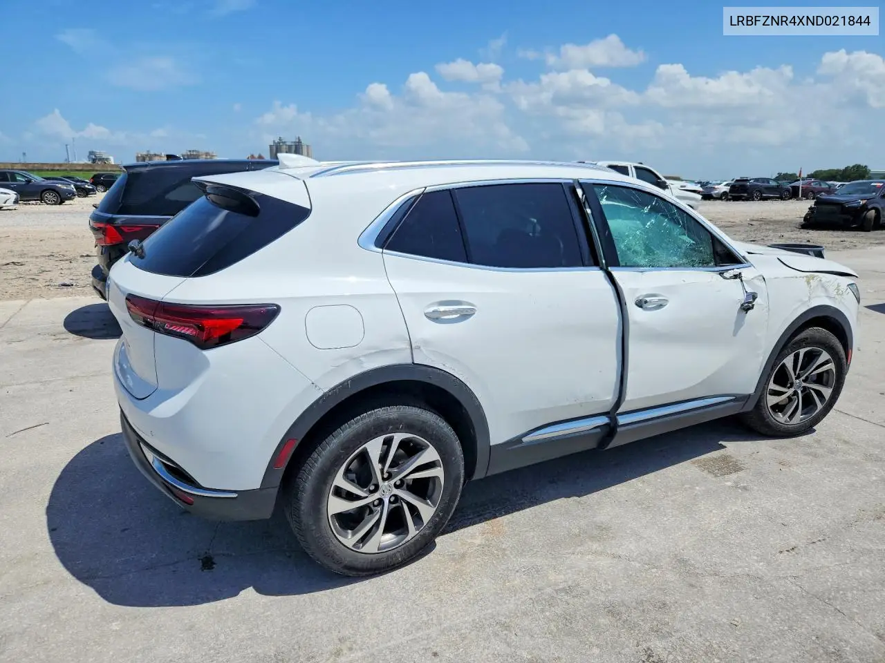 2022 Buick Envision Essence VIN: LRBFZNR4XND021844 Lot: 58699486