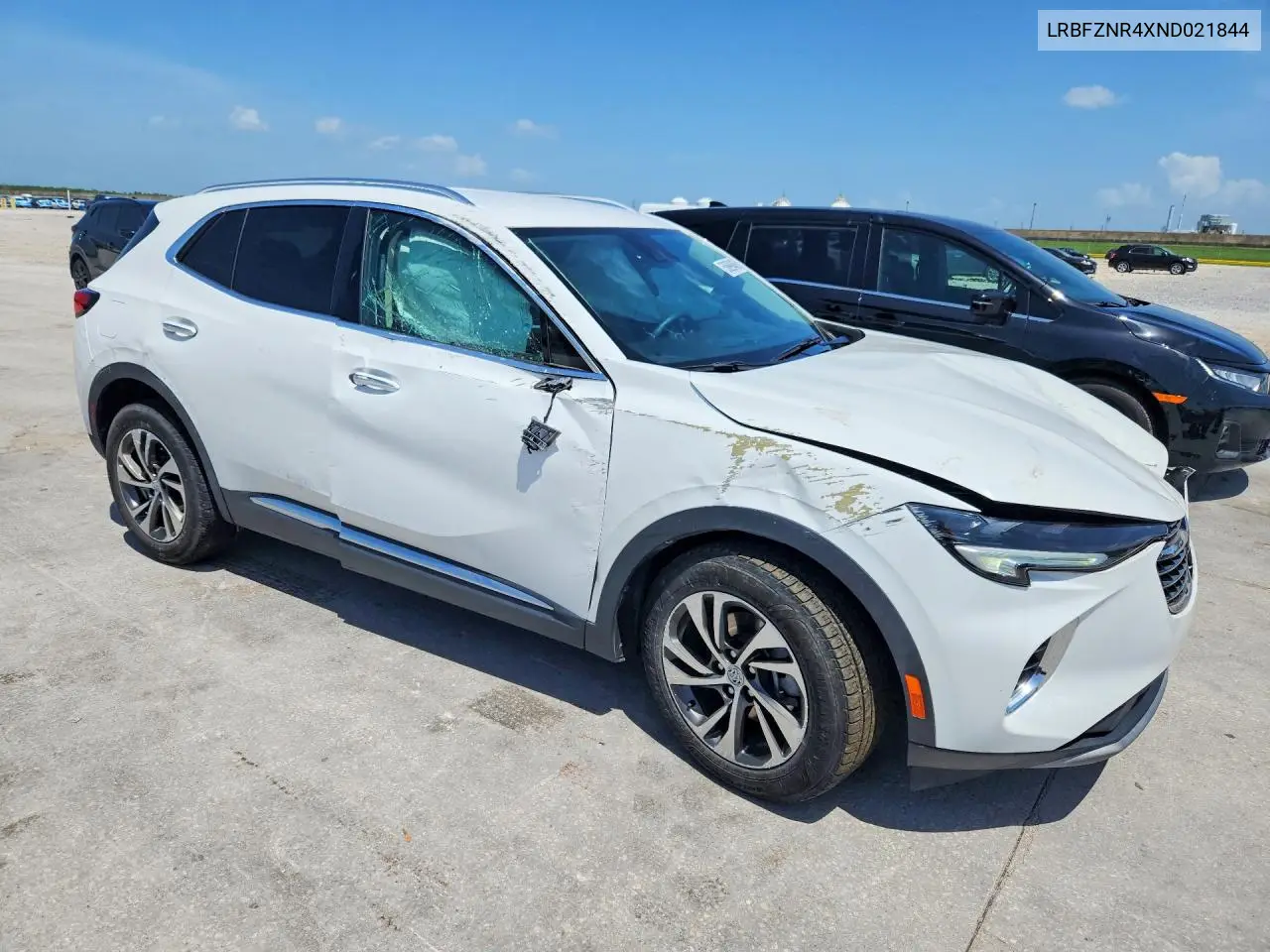 2022 Buick Envision Essence VIN: LRBFZNR4XND021844 Lot: 58699486
