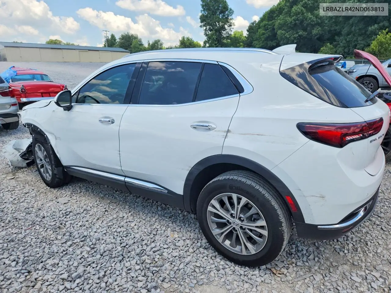 2022 Buick Envision Preferred VIN: LRBAZLR42ND063813 Lot: 85972355