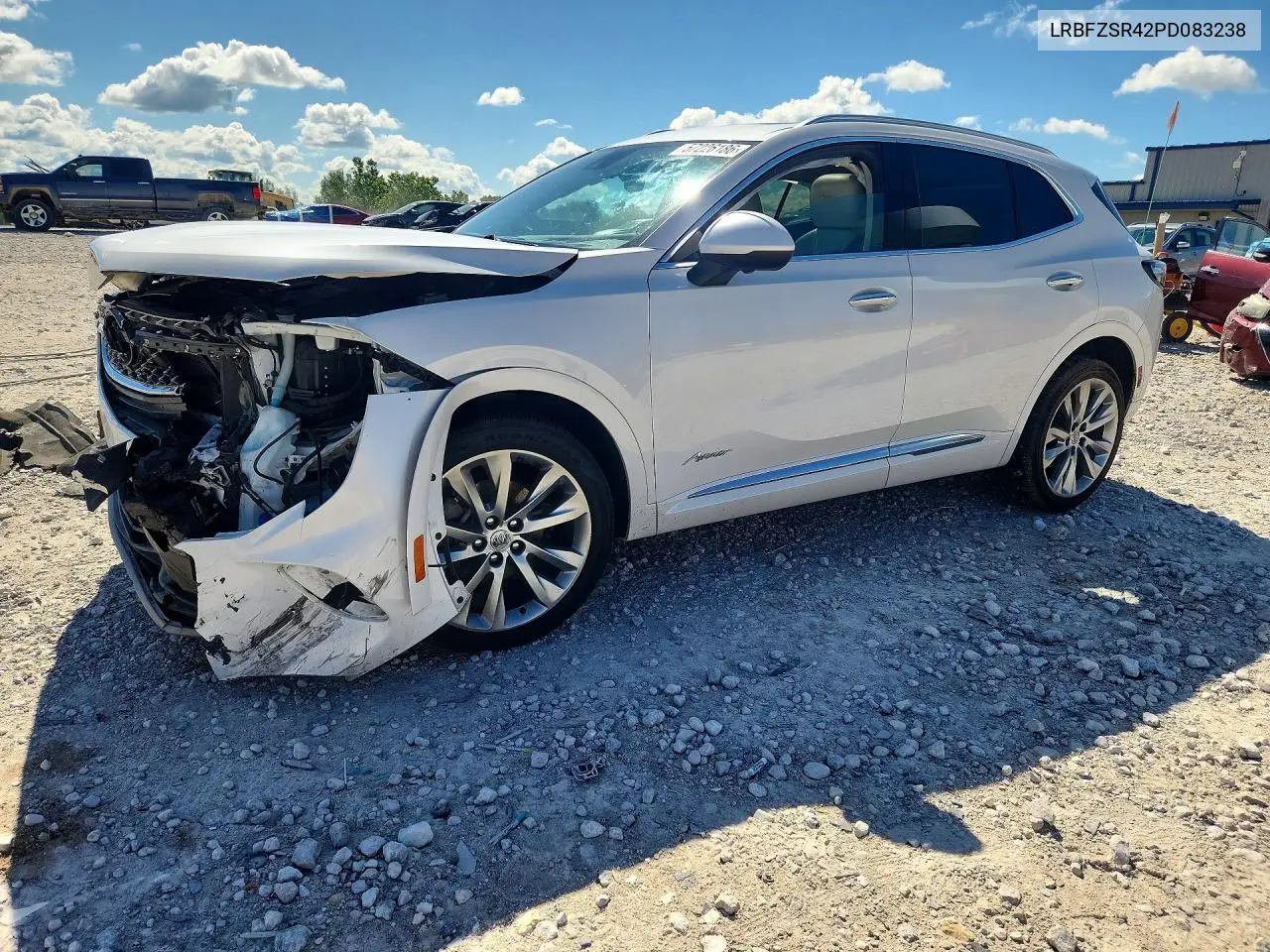 2023 Buick Envision Avenir VIN: LRBFZSR42PD083238 Lot: 57226186