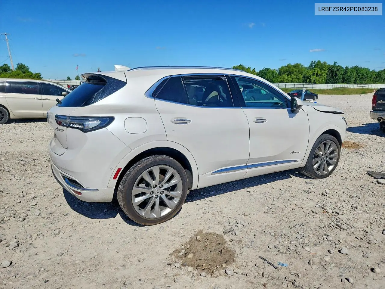 2023 Buick Envision Avenir VIN: LRBFZSR42PD083238 Lot: 57226186