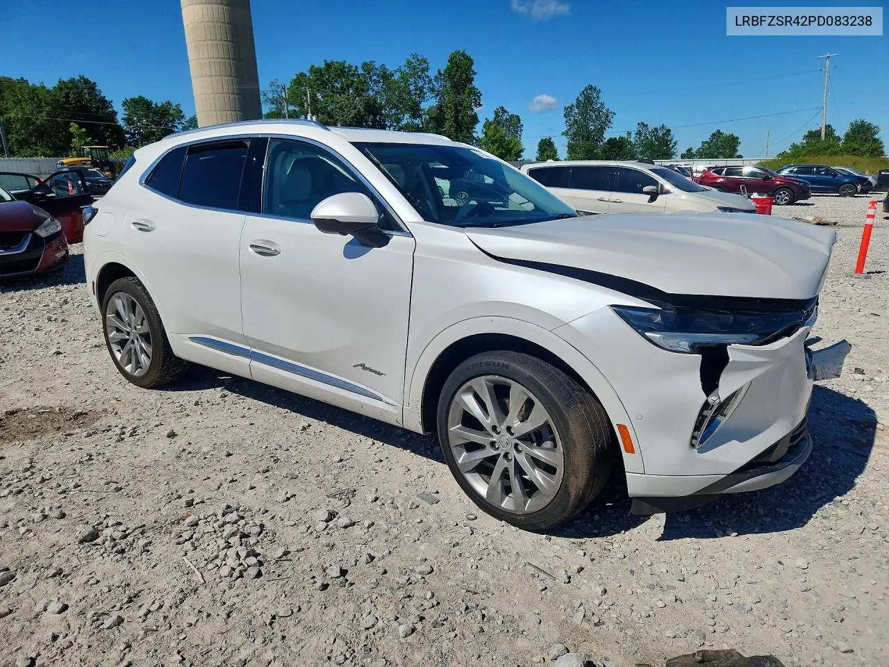 2023 Buick Envision Avenir VIN: LRBFZSR42PD083238 Lot: 57226186