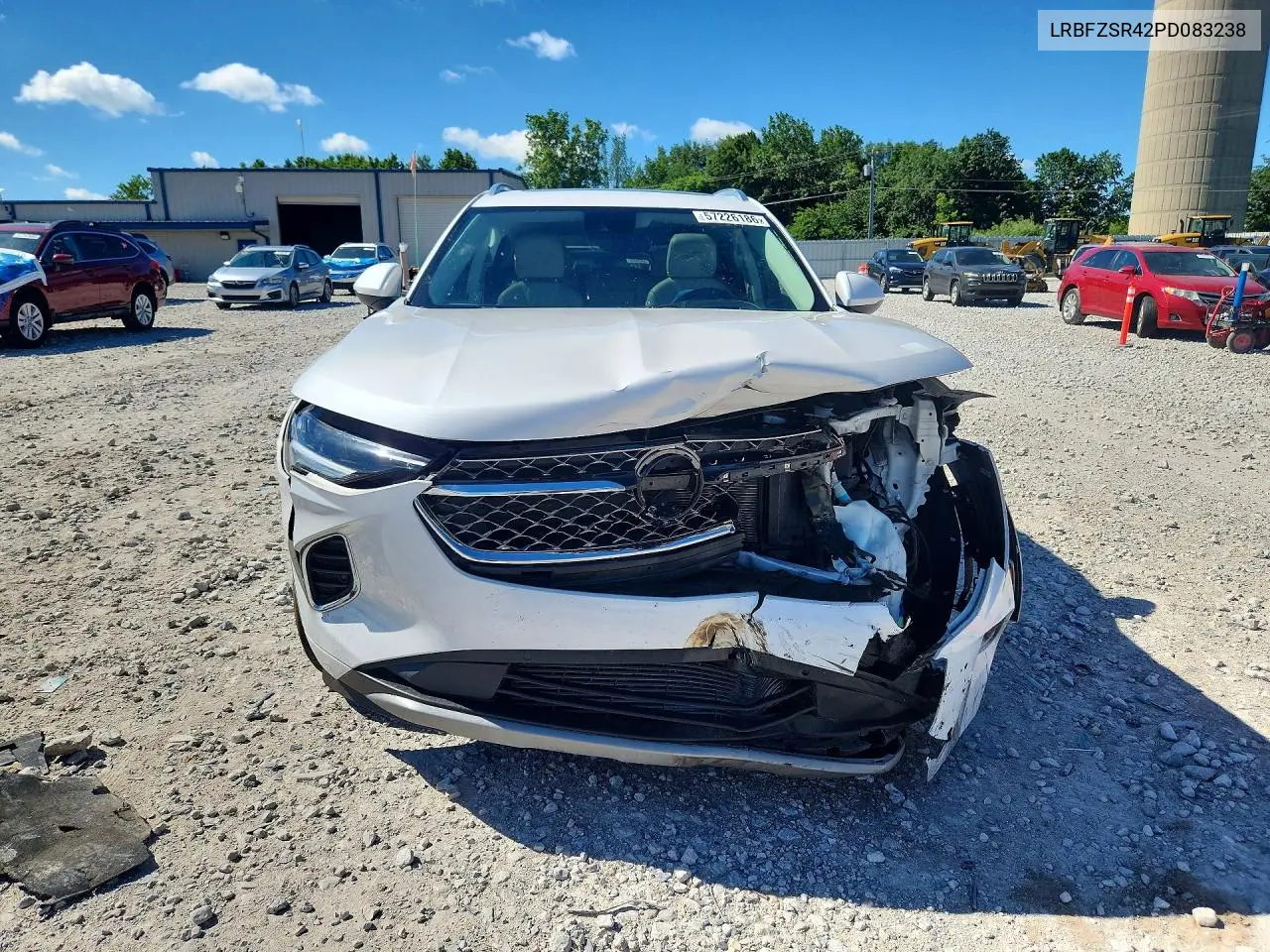 2023 Buick Envision Avenir VIN: LRBFZSR42PD083238 Lot: 57226186
