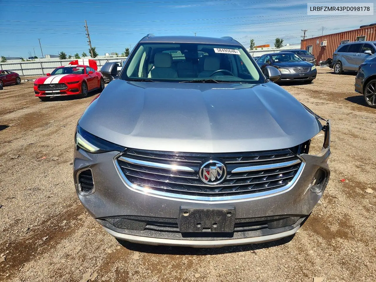 2023 Buick Envision Preferred VIN: LRBFZMR43PD098178 Lot: 58495646