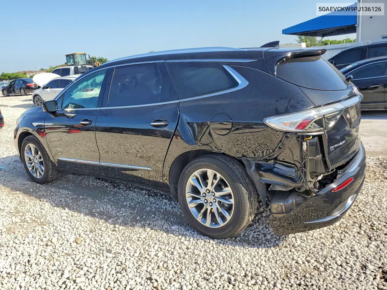 2023 Buick Enclave Avenir VIN: 5GAEVCKW9PJ136126 Lot: 58520386