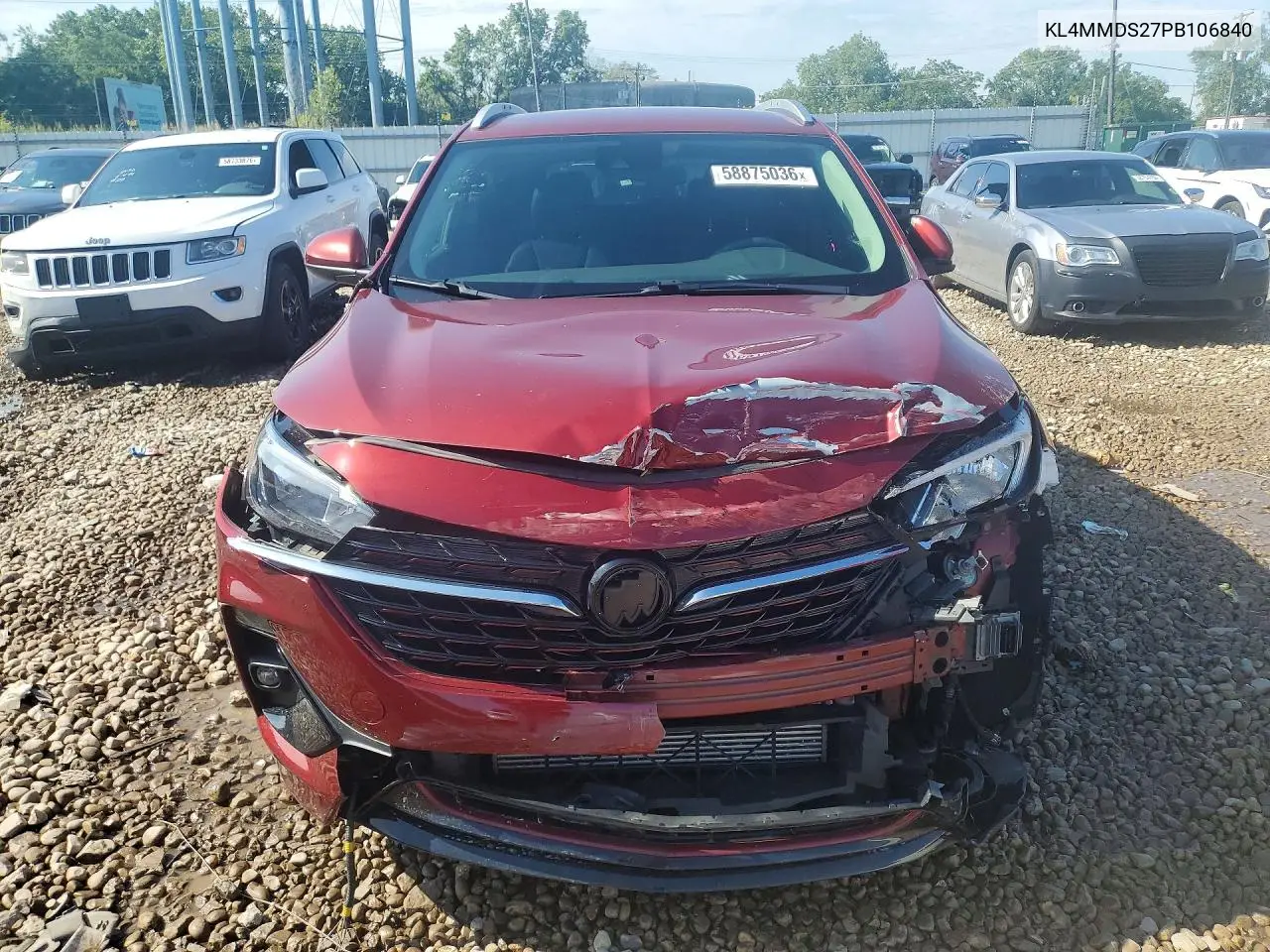 2023 Buick Encore Gx Select VIN: KL4MMDS27PB106840 Lot: 58875036