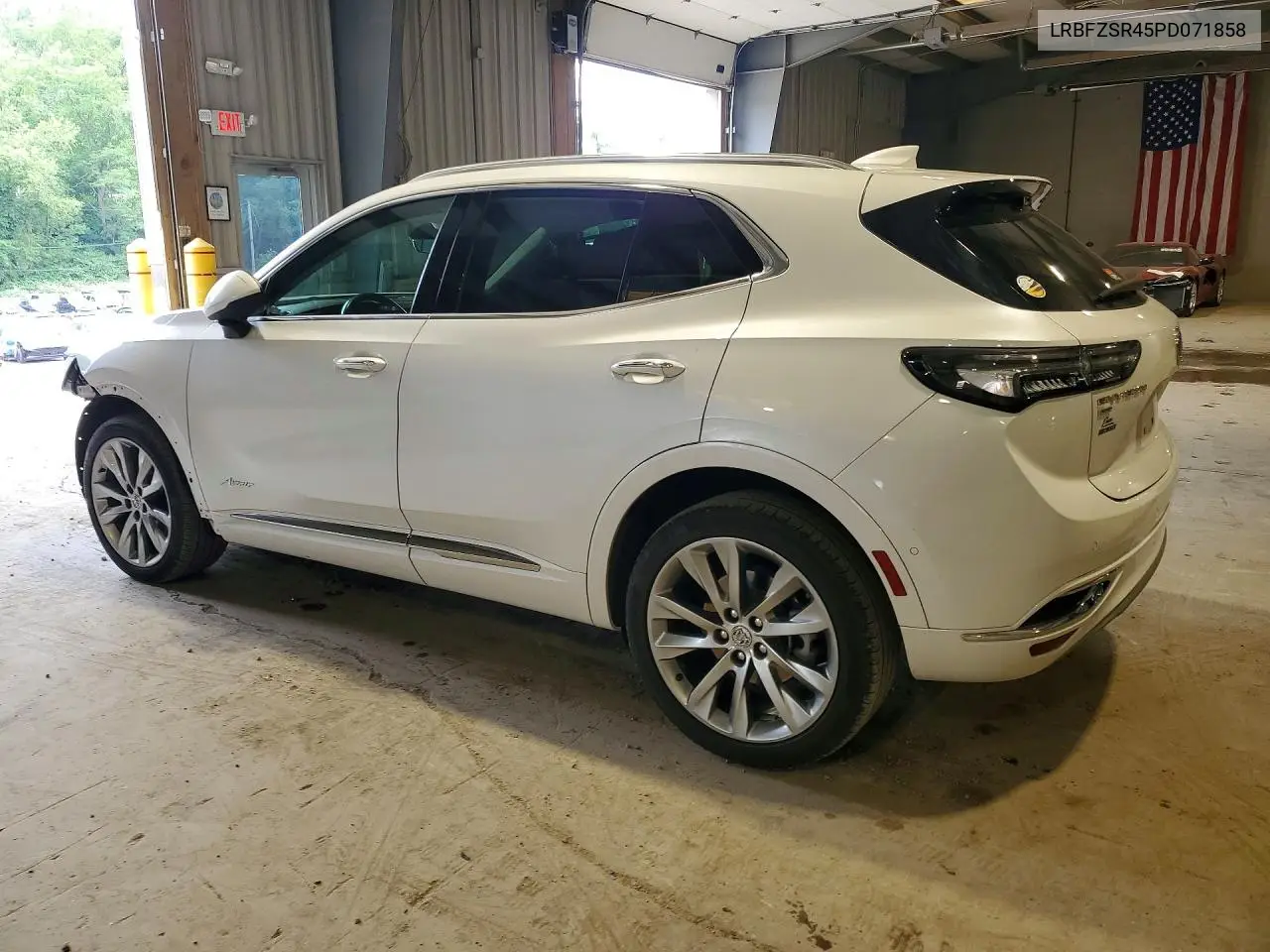 2023 Buick Envision Avenir VIN: LRBFZSR45PD071858 Lot: 58890836