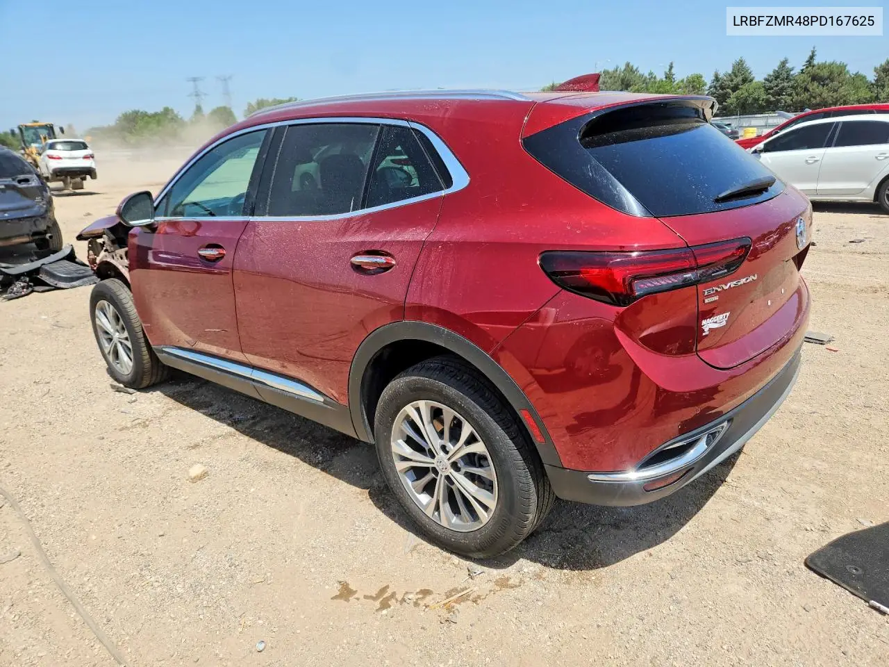 2023 Buick Envision Preferred VIN: LRBFZMR48PD167625 Lot: 59114496