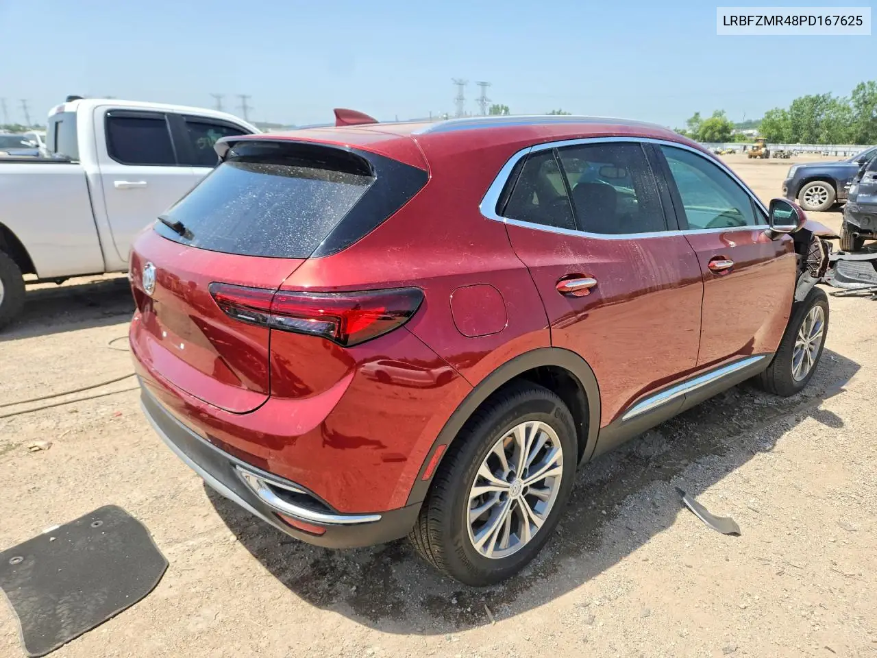 2023 Buick Envision Preferred VIN: LRBFZMR48PD167625 Lot: 59114496