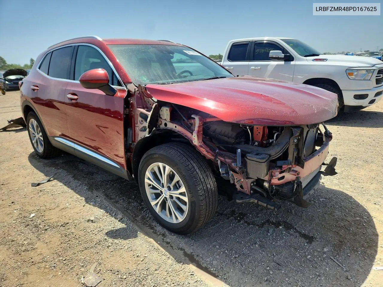 2023 Buick Envision Preferred VIN: LRBFZMR48PD167625 Lot: 59114496