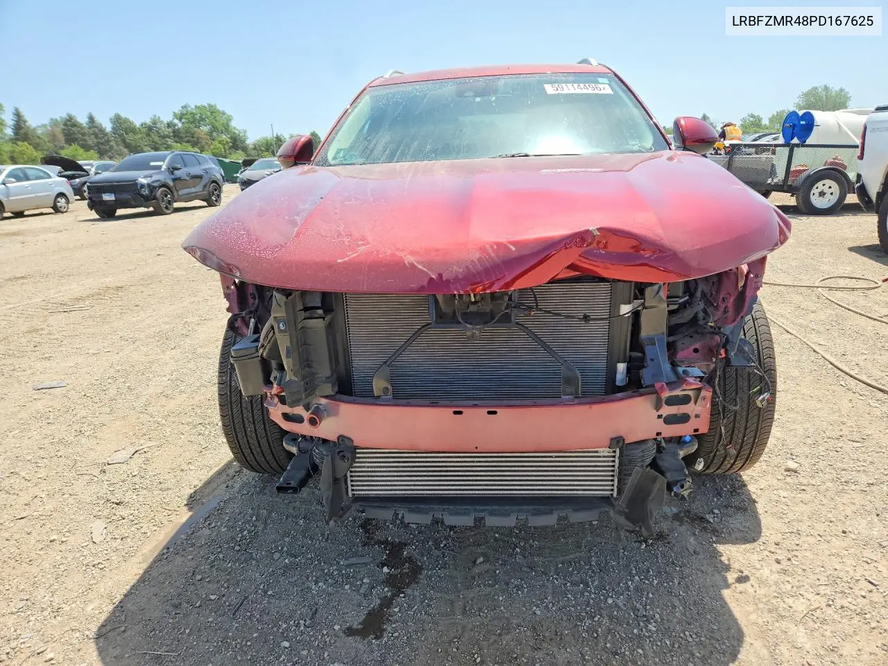 2023 Buick Envision Preferred VIN: LRBFZMR48PD167625 Lot: 59114496