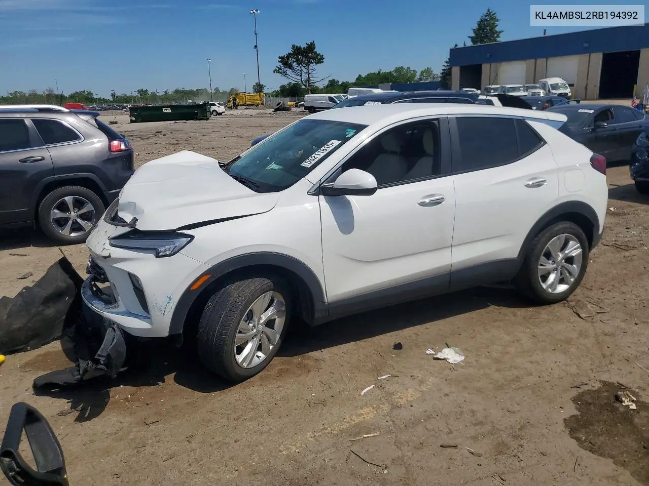 2024 Buick Encore Gx Preferred VIN: KL4AMBSL2RB194392 Lot: 55211816
