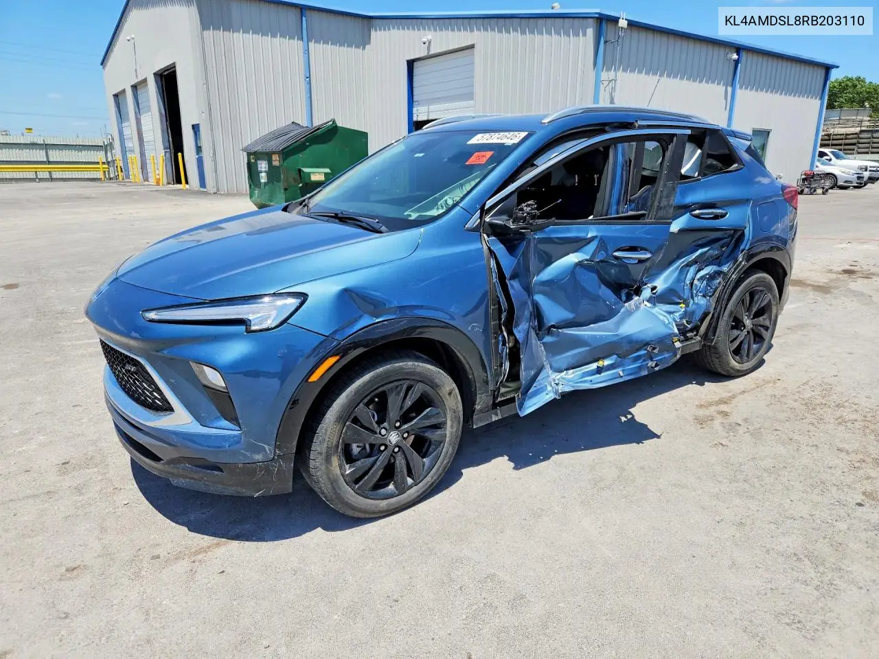 2024 Buick Encore Gx Sport Touring VIN: KL4AMDSL8RB203110 Lot: 57874646